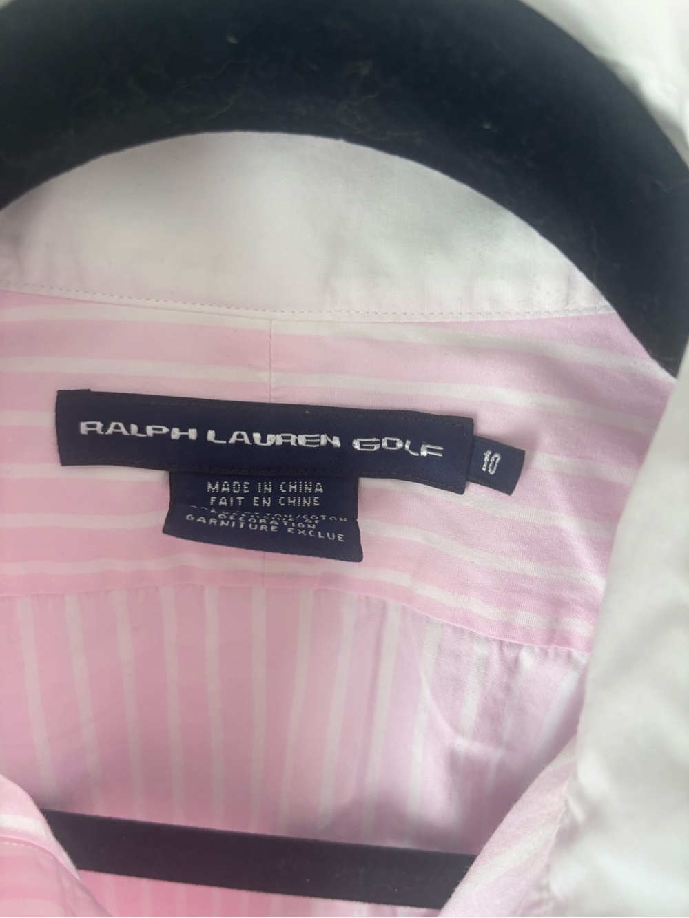 Ralph Lauren Pink and White Striped Button-Down Shirt - Picture 4 of 8